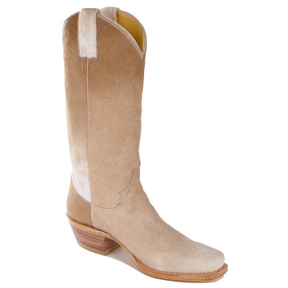 (image for) Handmade Holstein Hair On Cowhide Cowboy Boots